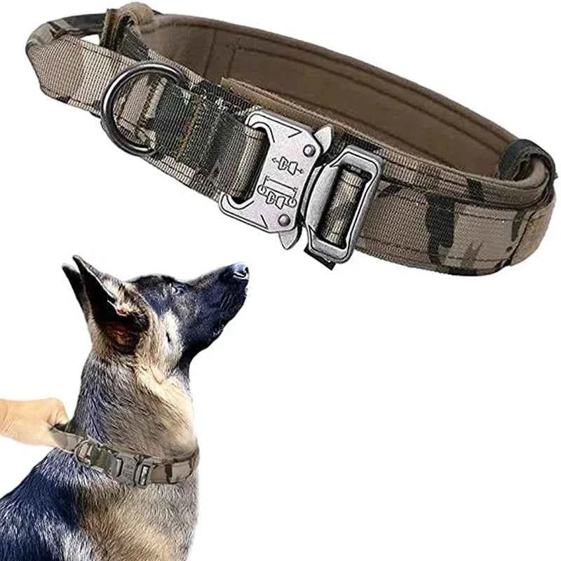 Durable Tactical Dog Collar Leash Set