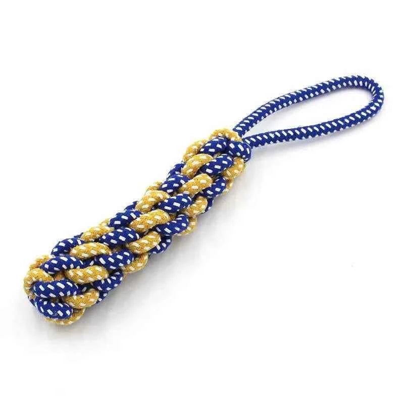 Dog Toy Rope Ball - Durable Knot Rope for Chewing and Fetching