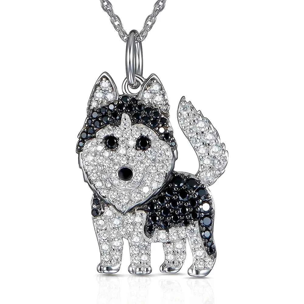 Exquisite Cute Beagle Pendant Necklace For Women