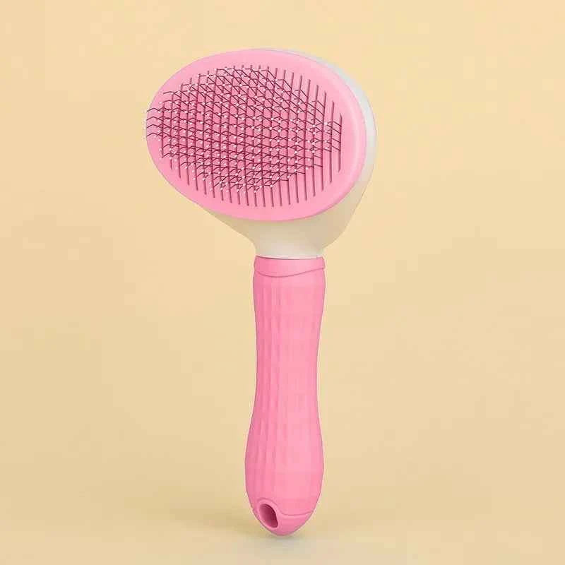 Pet Hair Brush for Effortless Grooming and De-shedding Dog Hair Comb