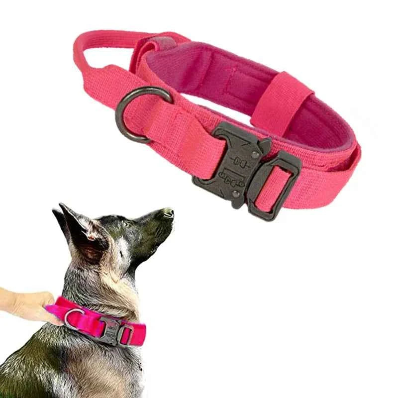 Durable Tactical Dog Collar Leash Set