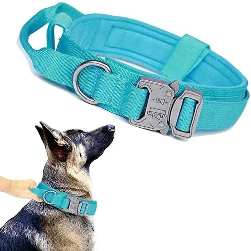 Durable Tactical Dog Collar Leash Set