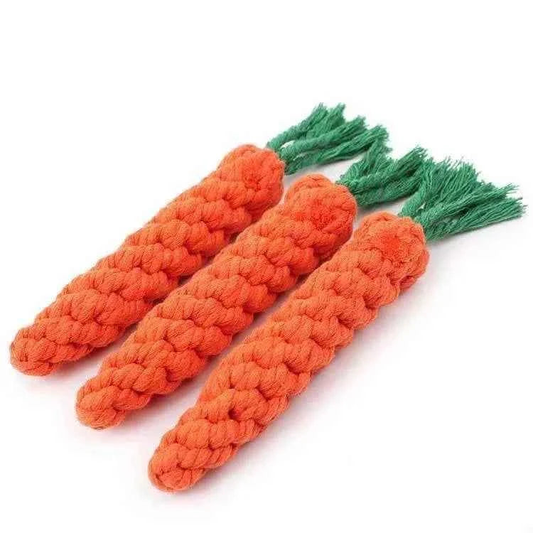 Dog Toy Rope Ball - Durable Knot Rope for Chewing and Fetching
