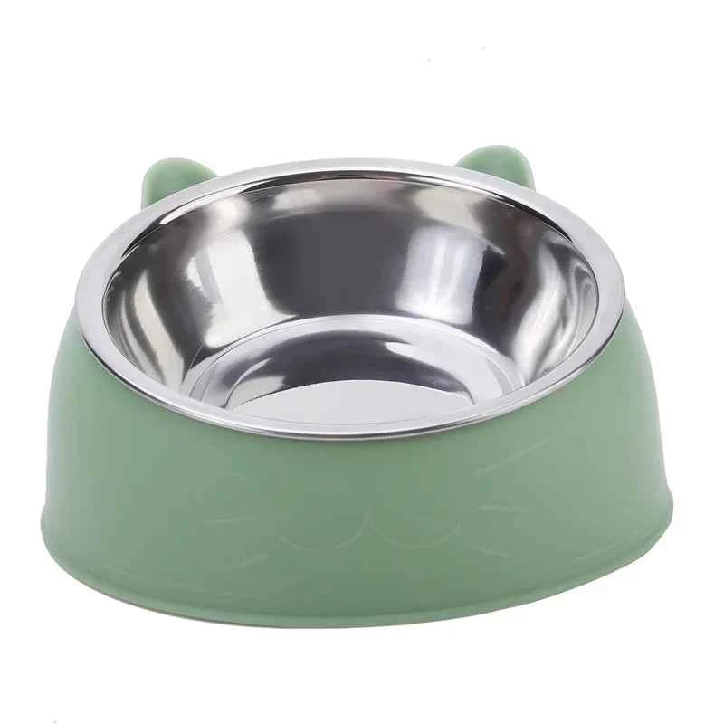 Eco-Friendly Stainless Steel Cat Bowl - Durable & Sustainable Pet Dish
