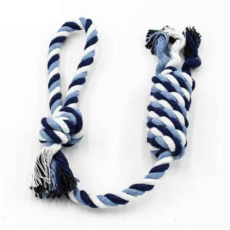 Dog Toy Rope Ball - Durable Knot Rope for Chewing and Fetching