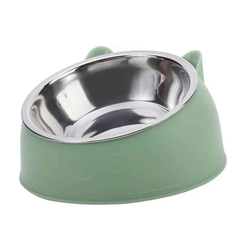 Eco-Friendly Stainless Steel Cat Bowl - Durable & Sustainable Pet Dish