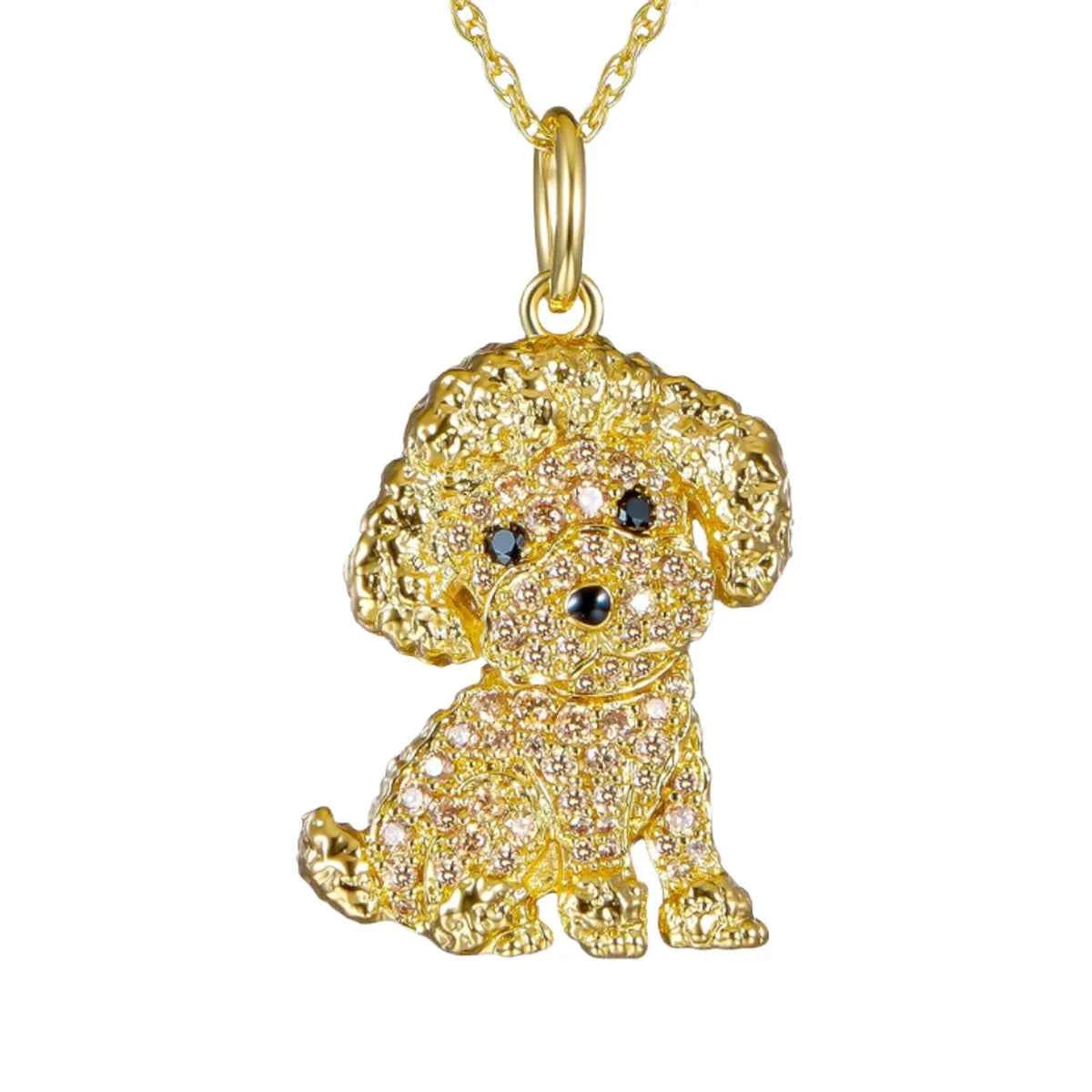 Exquisite Cute Beagle Pendant Necklace For Women