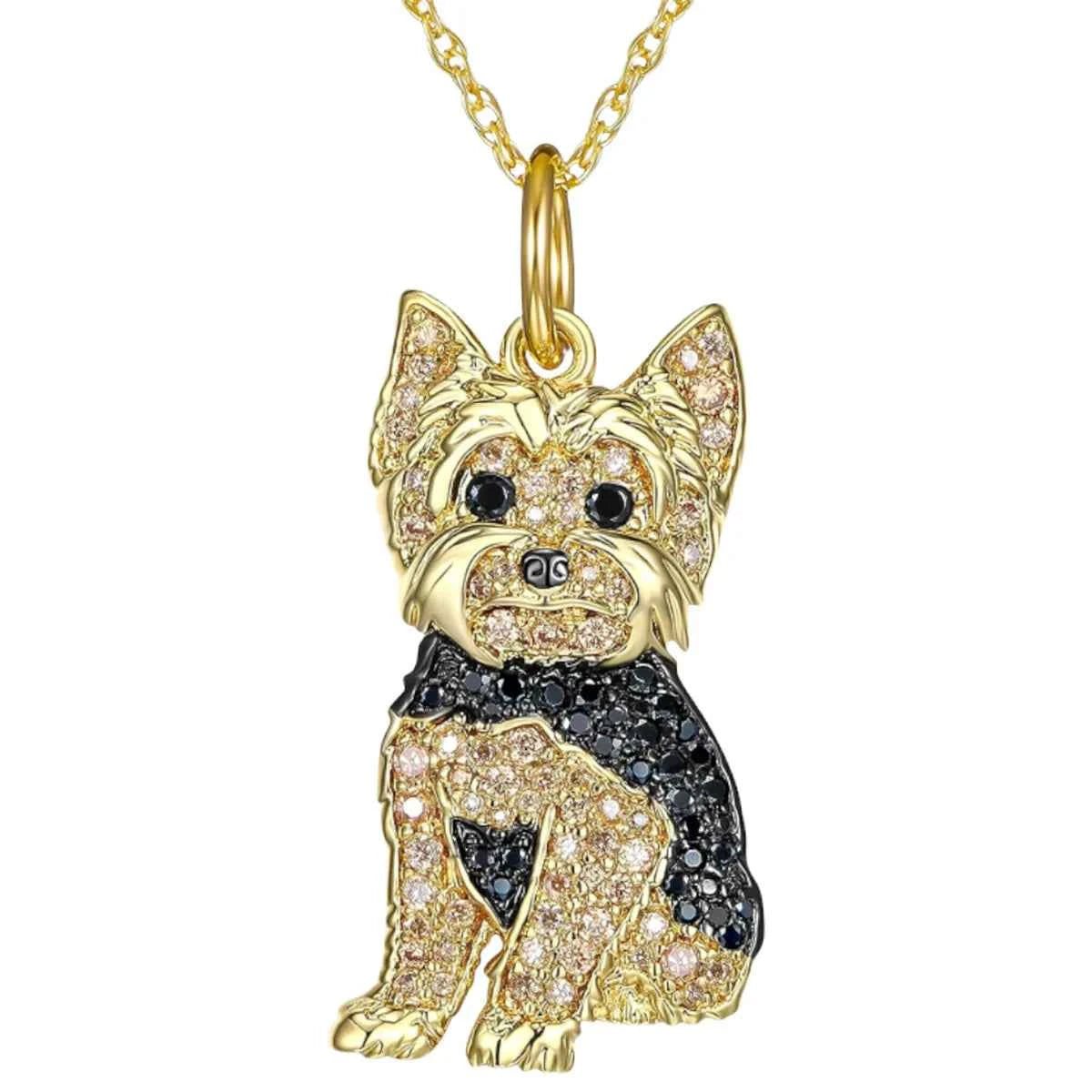 Exquisite Cute Beagle Pendant Necklace For Women