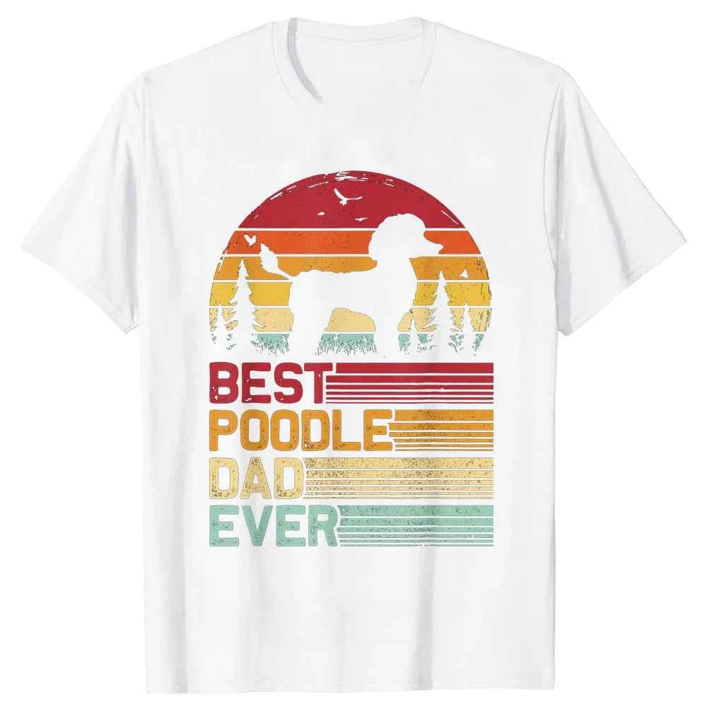 Cotton Streetwear Puppy Lover Gifts T-Shirt Men