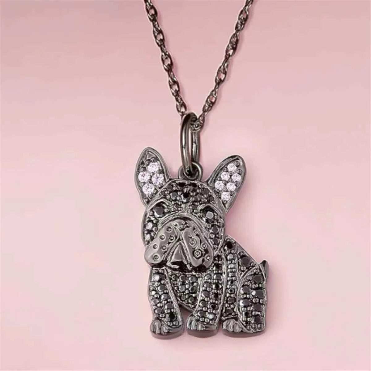 Exquisite Cute Beagle Pendant Necklace For Women