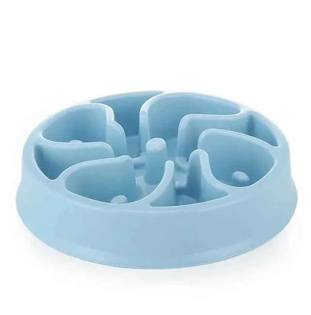 Eat Slow Dog Bowl – Promote Healthy Eating Habits by Purrrfect Picks