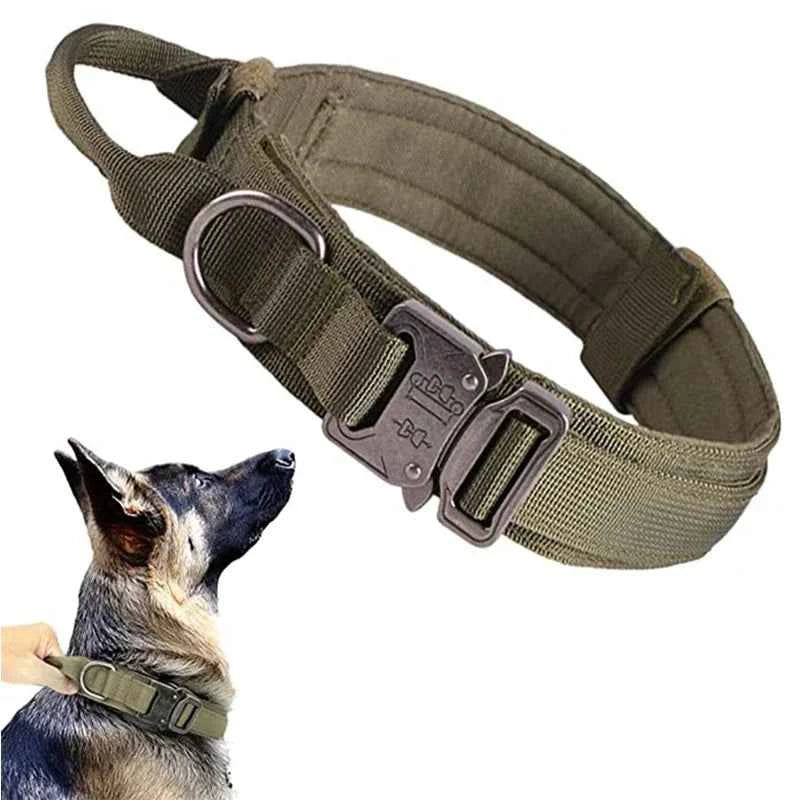 Durable Tactical Dog Collar Leash Set