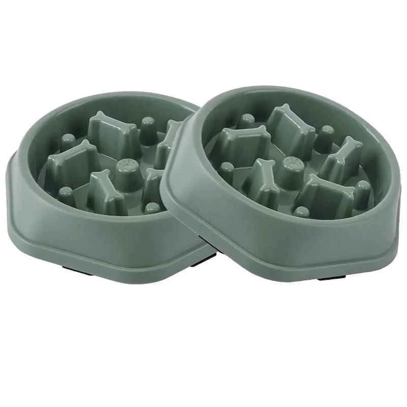 Slow Feeder Dog Bowl Anti-Choking Puppy Food Bowl