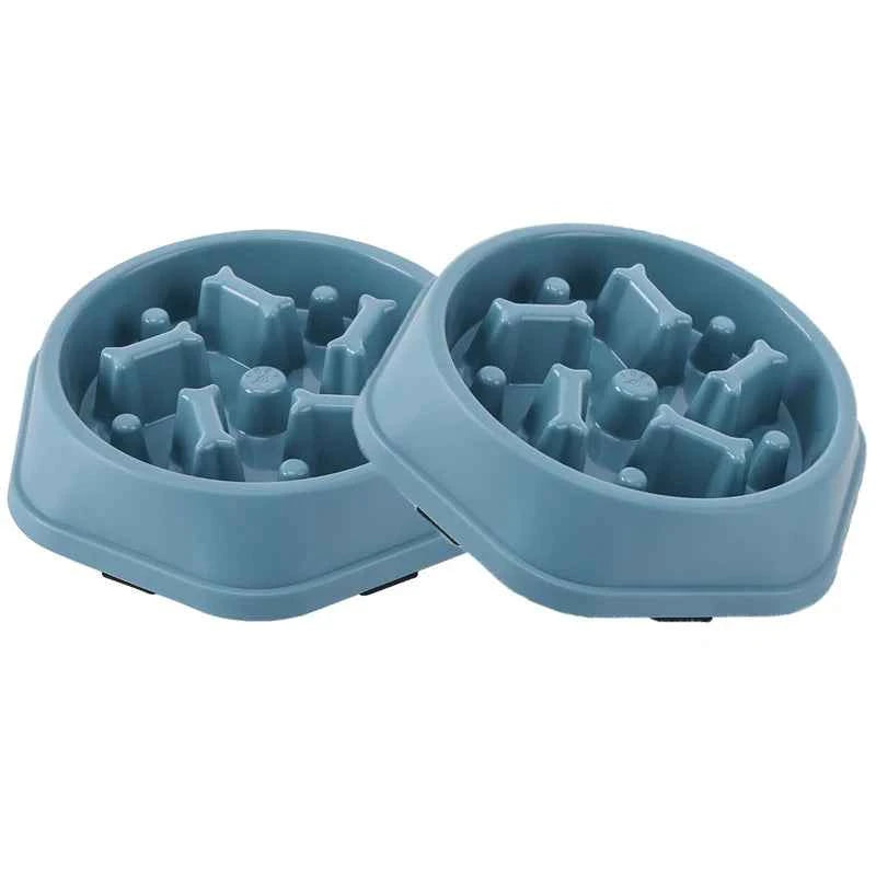 Slow Feeder Dog Bowl Anti-Choking Puppy Food Bowl