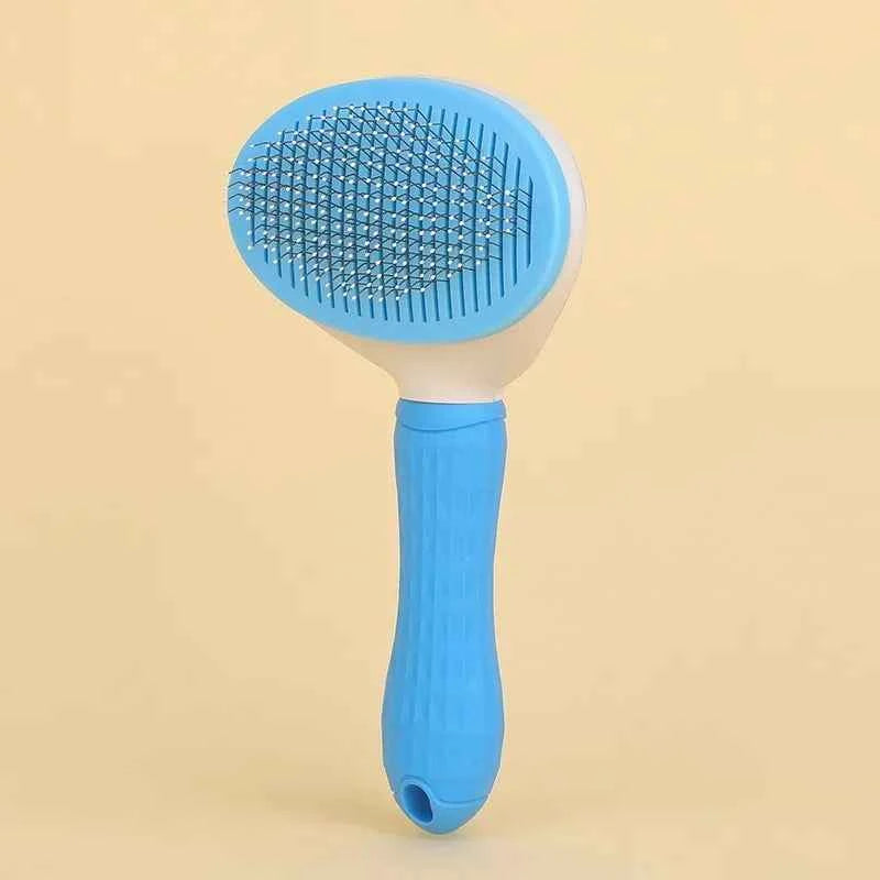 Pet Hair Brush for Effortless Grooming and De-shedding Dog Hair Comb