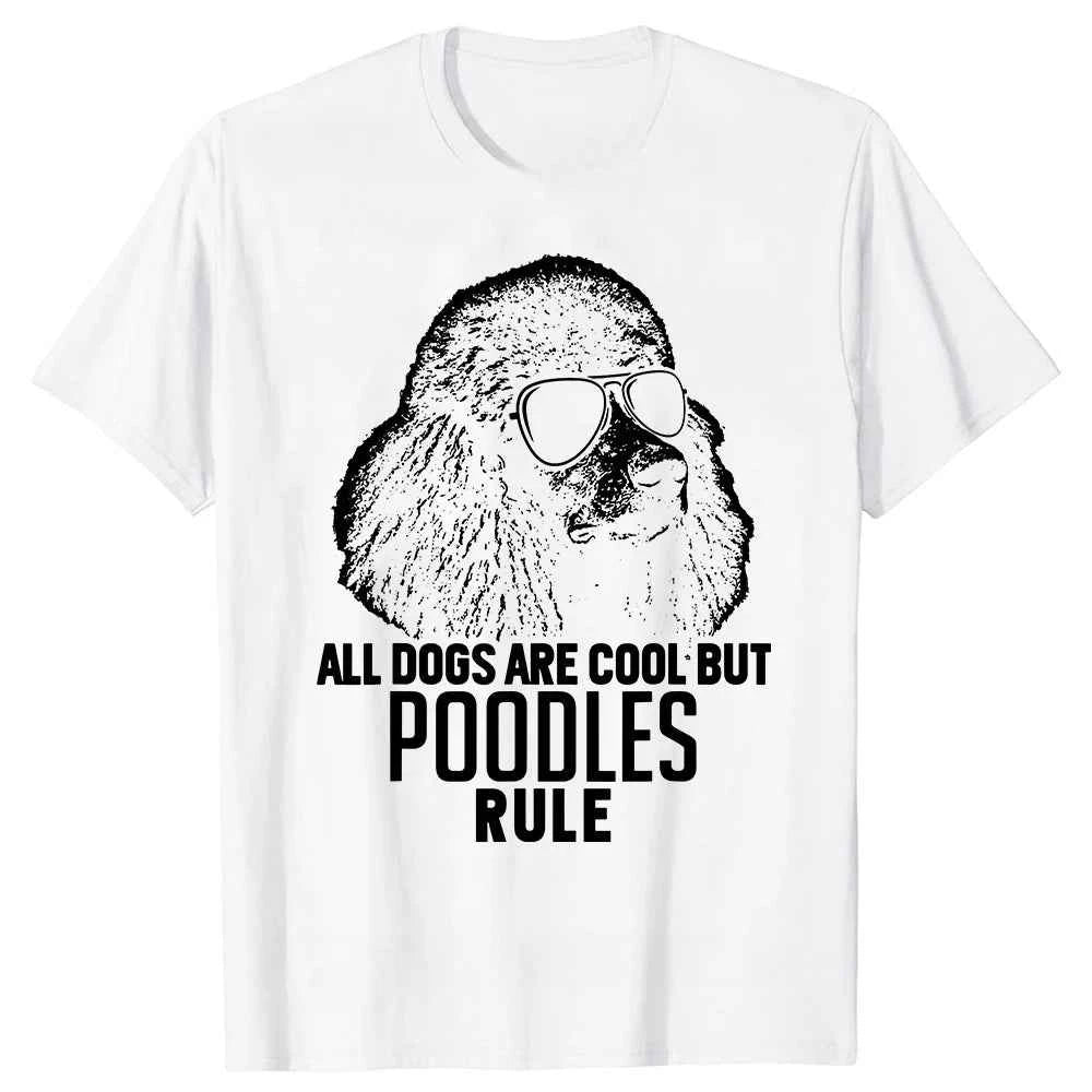 Cotton Streetwear Puppy Lover Gifts T-Shirt Men