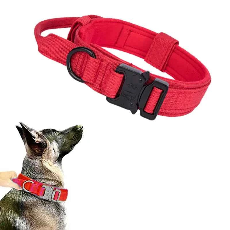 Durable Tactical Dog Collar Leash Set